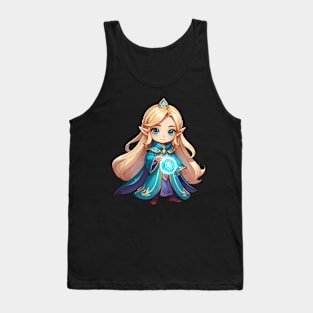 Mage Fantasy Illustration Tank Top